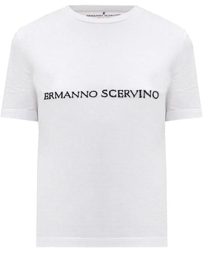 Ermanno Scervino T-Shirts - White