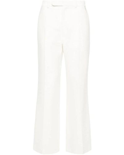 Casablancabrand Trousers > wide trousers - Blanc