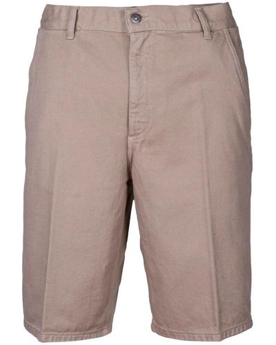 Dondup Bermuda shorts, regular fit, niedrige taille, hergestellt in italien - Grau