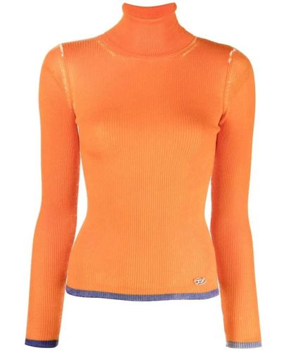 DIESEL Sweatshirts - Naranja
