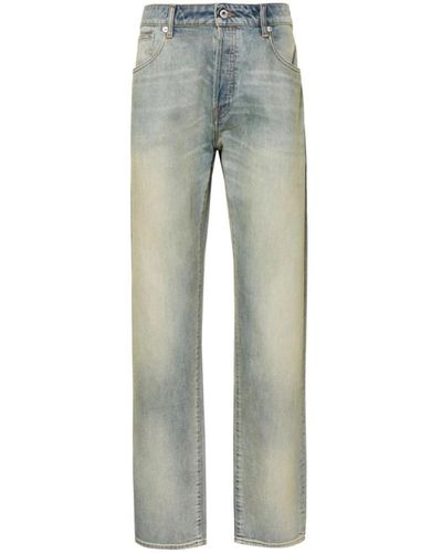 KENZO Straight Jeans - Gray