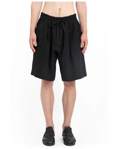 Jan Jan Van Essche Shorts > casual shorts - Noir