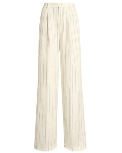 Ralph Lauren Pantaloni eleganti per donne - Bianco