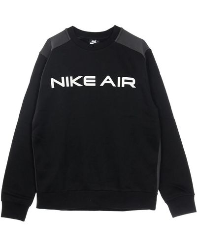 Nike Air crew sweatshirt schwarz/grau/weiß