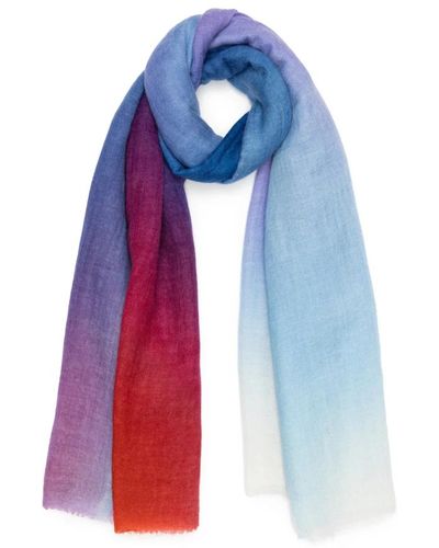 Faliero Sarti Accessories > scarves > silky scarves - Bleu
