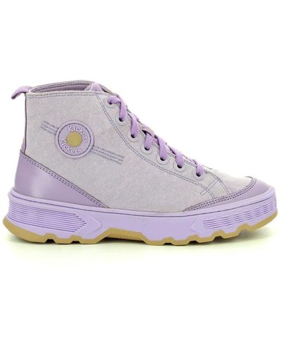 Kickers Shoes > boots > lace-up boots - Violet