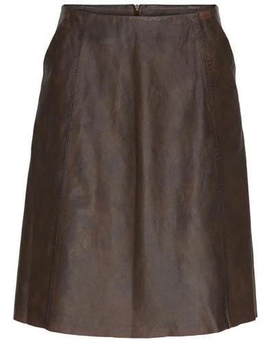Btfcph A-Shaped Skirt 100069 - Braun