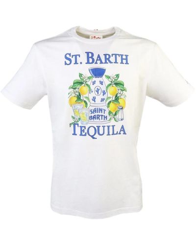 Saint Barth T-Shirts - White
