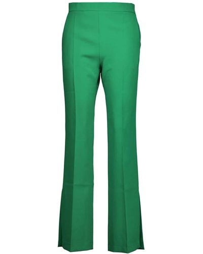 Ana Alcazar Trousers > wide trousers - Vert