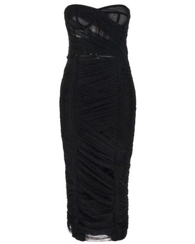 Dolce & Gabbana Dresses > day dresses > midi dresses - Noir