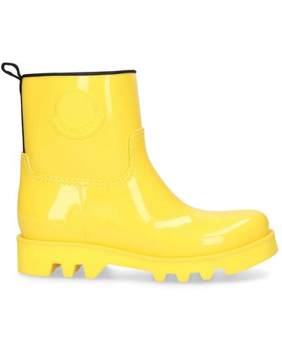 Moncler Rain Boots Ginette Gum - Yellow