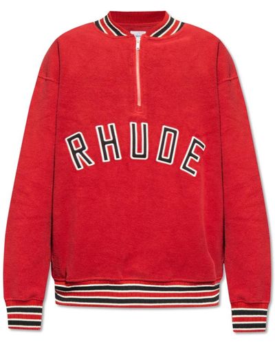 Rhude Sweatshirts & hoodies > sweatshirts - Rouge