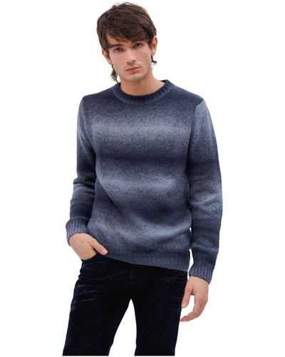 AT.P.CO Round-Neck Knitwear - Blue