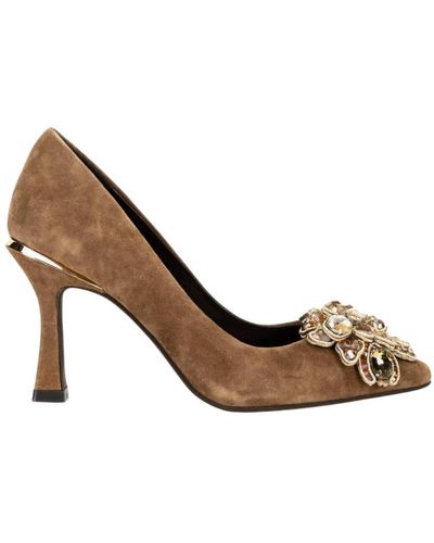 Alma En Pena. Court Shoes - Brown