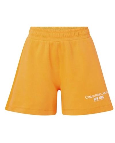 Calvin Klein Shorts es - Amarillo