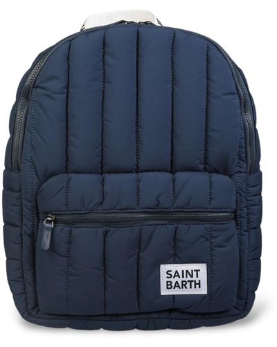 Mc2 Saint Barth Puffer rucksack - stilvoll und kompakt - Blau