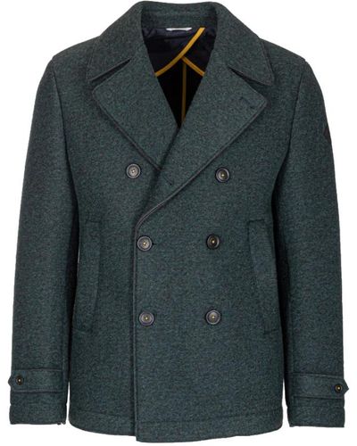 Manuel Ritz Coats > double-breasted coats - Vert