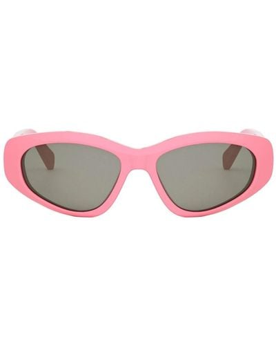 Celine Monochrom large gafas de sol - Rosa