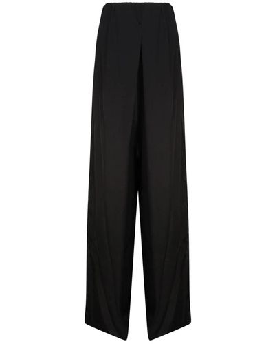 Mariuccia Milano Trousers > wide trousers - Noir