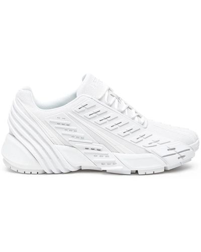 DIESEL S-prototype low w - sneakers aus netz und gummi - Weiß