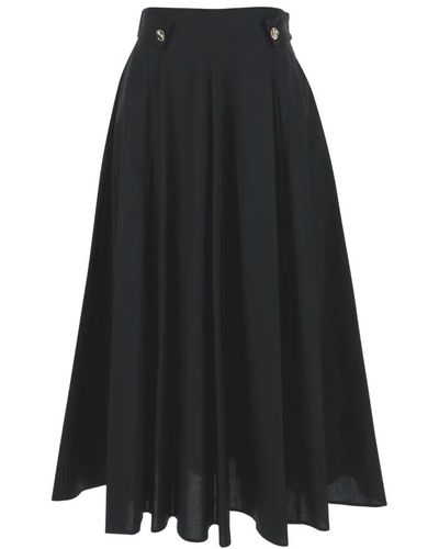 Liu Jo Midi skirts - Negro