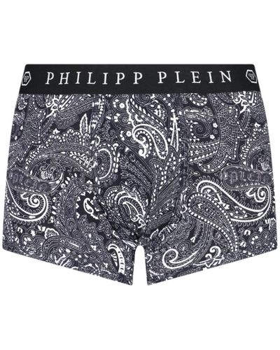 Philipp Plein Biancheria intima bianca per uomini - Grigio