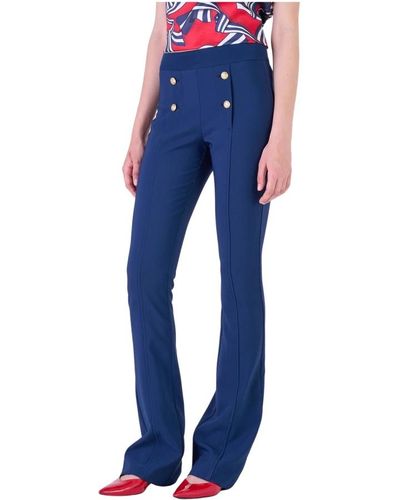 Silvian Heach Slim-fit trousers - Azul