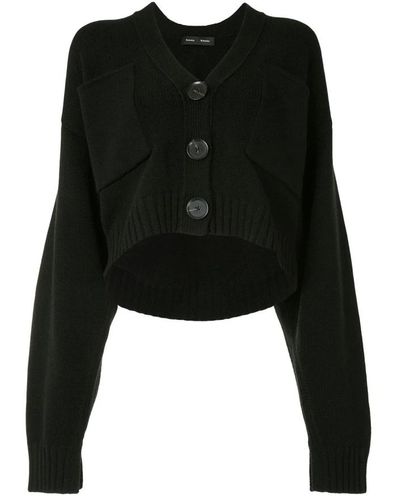 Proenza Schouler Knitwear > cardigans - Noir