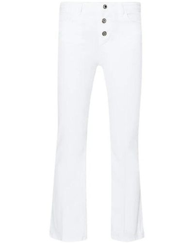 Liu Jo Cropped Jeans - White