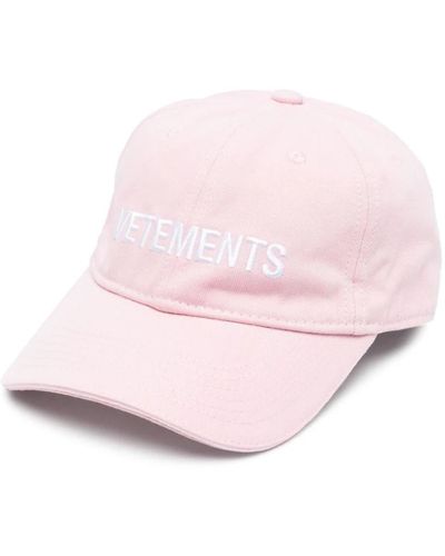 Vetements Caps - Pink