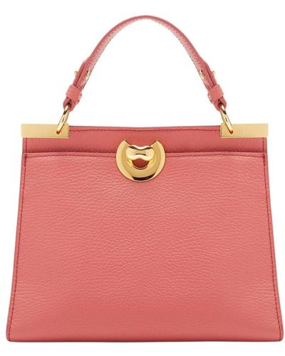 Coccinelle Binxie drehverschluss handtasche - Pink
