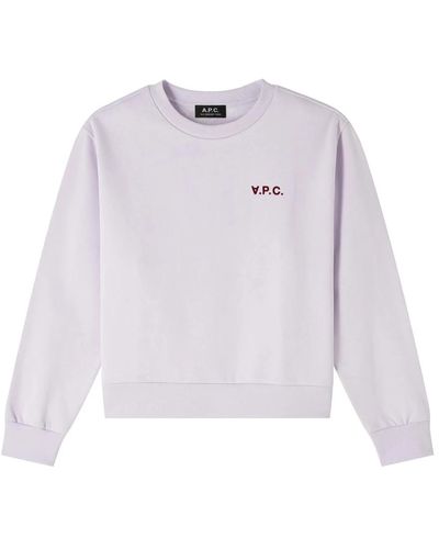 A.P.C. Sweatshirts & hoodies > sweatshirts - Violet