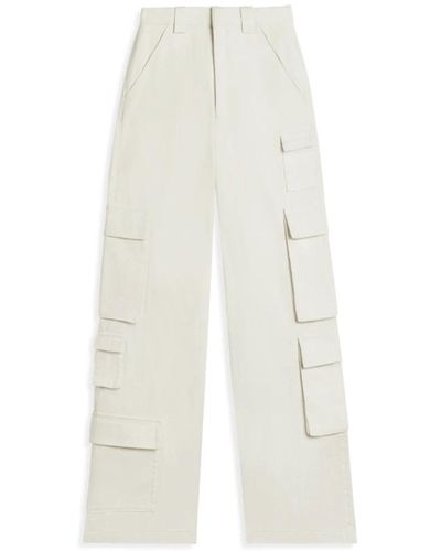 Axel Arigato Cargo jeans mit verschiedenen taschen - Weiß