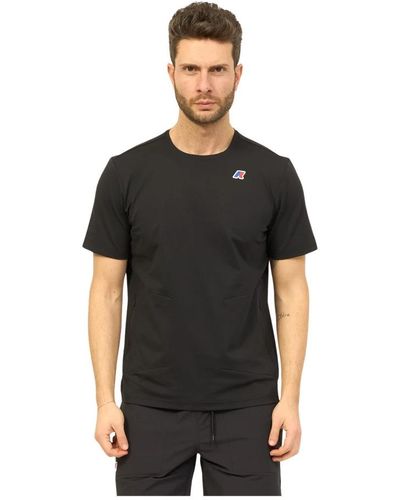 K-Way T-Shirts - Black