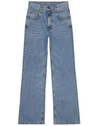 Margaux Lonnberg Jeans > straight jeans - Bleu