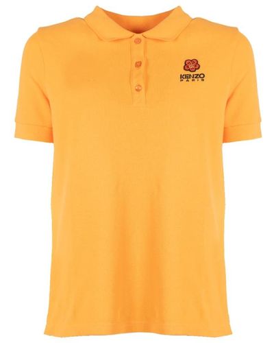 KENZO Polo Shirts - Yellow
