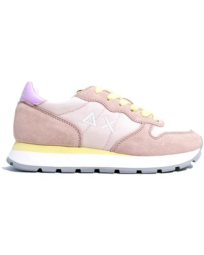 Sun 68 Sneakers ally solid rosa