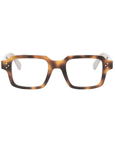 Celine Cl50144U Bold 3 Dots Hd 053 Glasses - Brown