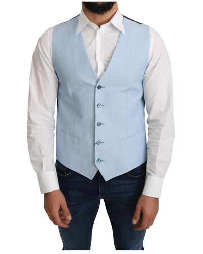 Dolce & Gabbana Suit vests - Blu