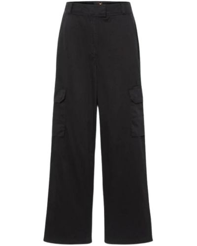 Timberland Pantalones de mujer de algodón estilo utility - Negro