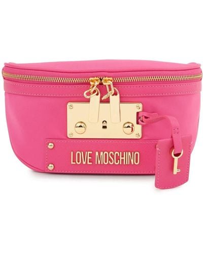 Love Moschino Modische marsupio tasche - Pink