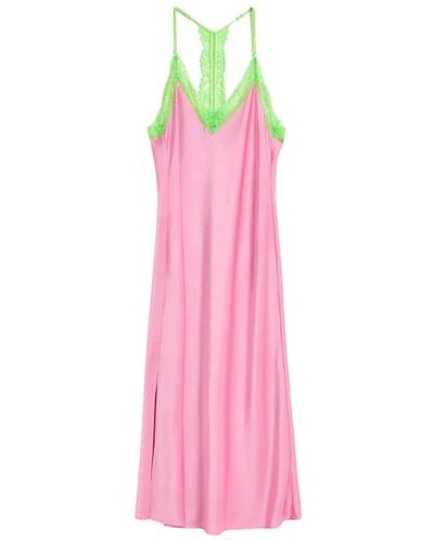 Essentiel Antwerp Midi Dresses - Pink