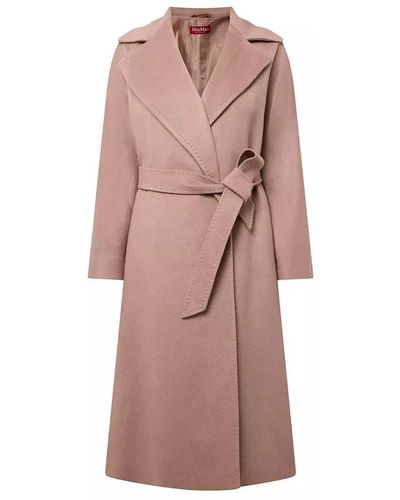 Max Mara Studio Coats > belted coats - Rose