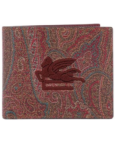 Etro Wallets cardholders - Rosso