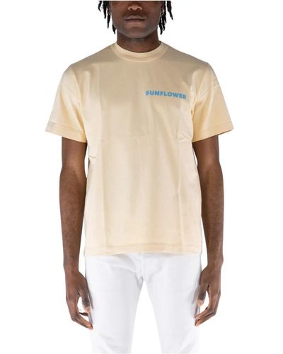 sunflower T-shirt classica con logo - Neutro