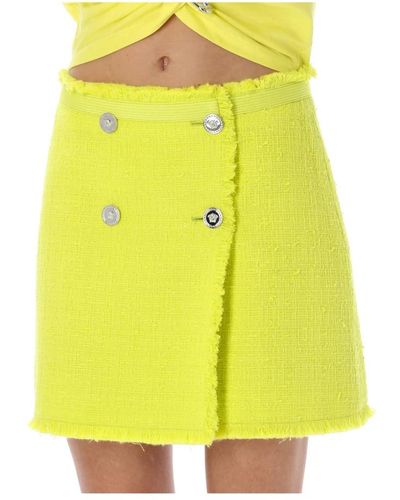 Versace Short Skirts - Yellow