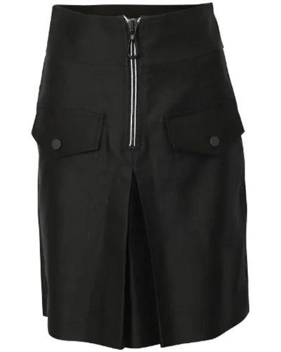 Sandro Leather Skirts - Black