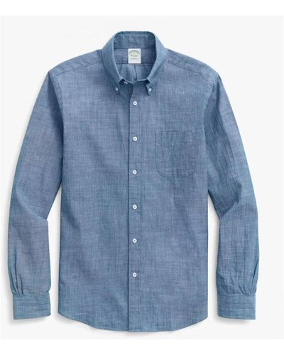 Brooks Brothers Camicia sportiva milano slim-fit - Blu