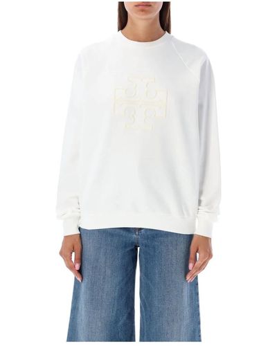 Tory Burch Sweatshirts - Blanc