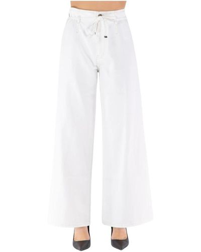 Etro Wide Trousers - White